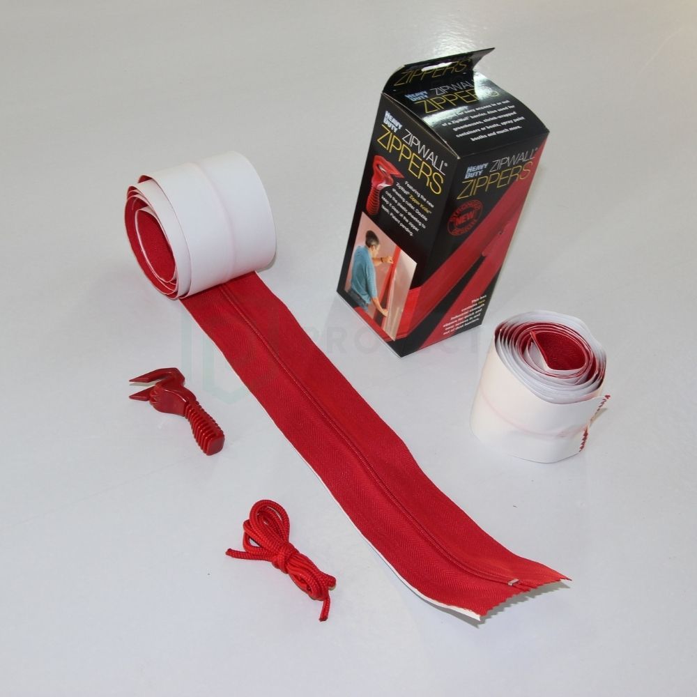 ZipWall® Premium Heavy Duty Zippers