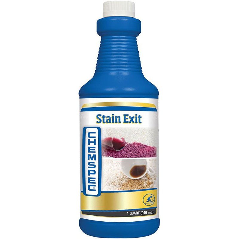 Chemspec Stain Exit Organic Carpet and Upholstery Stain Remover 946ml (1 Quart) 12 Pack