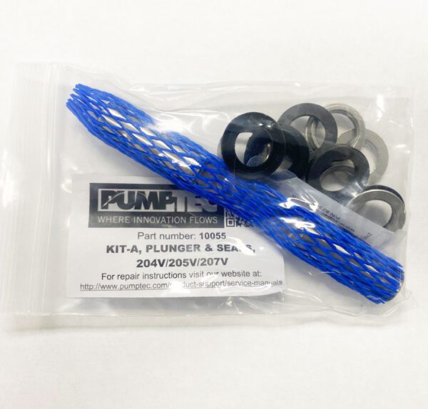 Pumptec Kit-A Plunger & Seals (204V/205/207V)