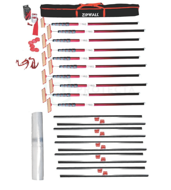 ZipWall Super Tall Premium Barrier Kit