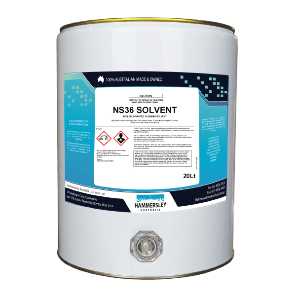 Hammersley NS36 Non Chlorinated Cleaning and Electrical Solvent 205L