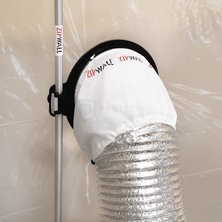 ZipWall Dust Barrier Passthrough