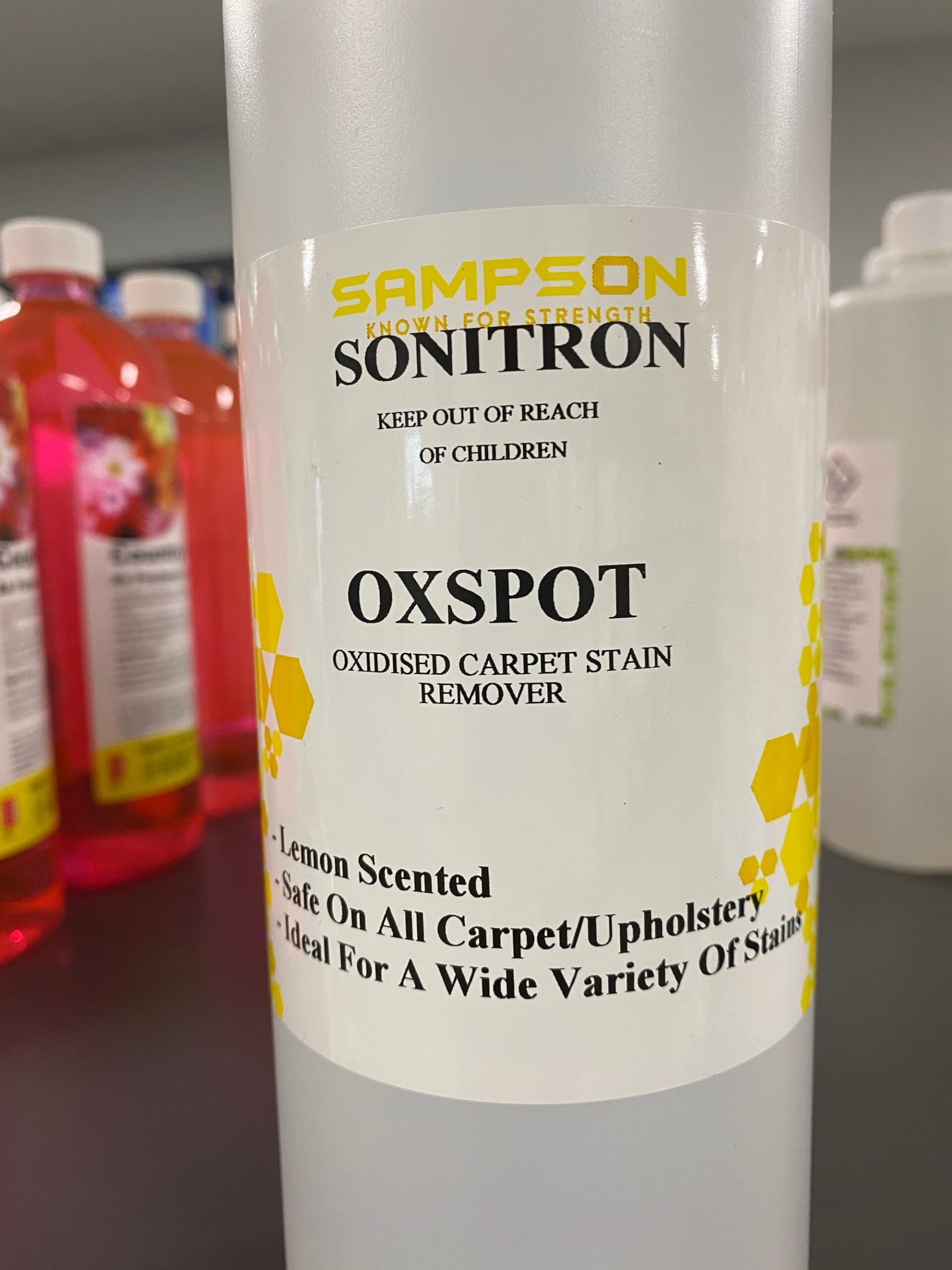 Sonitron Oxspot Peroxide Spot & Stain Remover