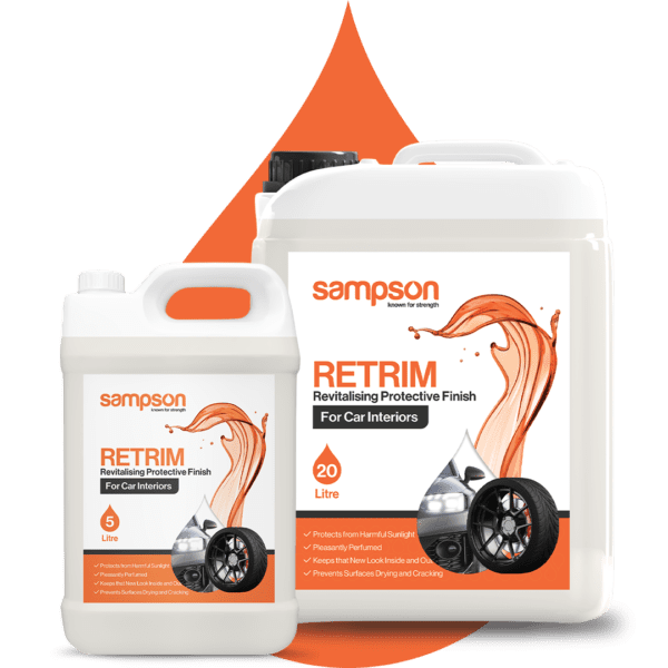 RETRIM VINYL, PLASTIC & DASHBOARD PROTECTOR RESTORER