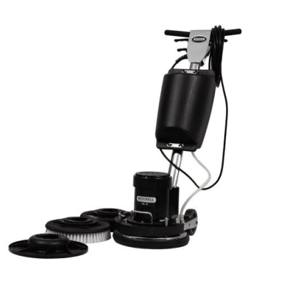 Polivac Mitchell Rotary Scrubber With Solution Tank Pad Holder Weight and Brushes