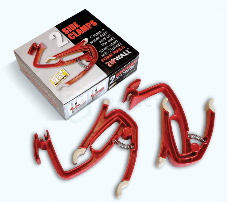 ZipWall Side Clamps (2 Pack)