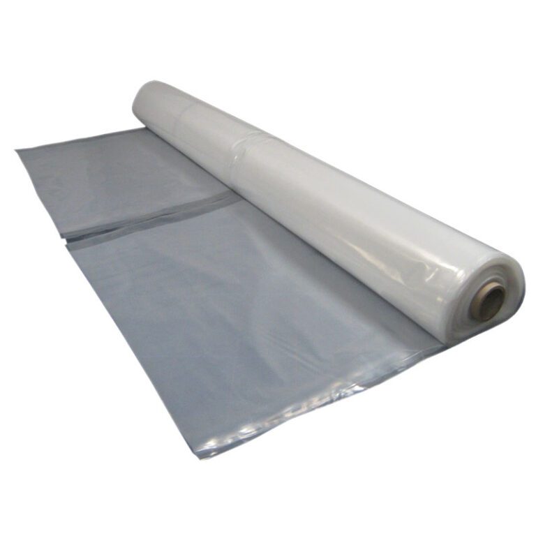 Ezy Consumables Clear Polythene Sheeting 3m x 50m 80um ZipWall Containment Compatible