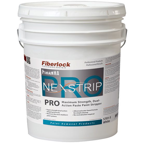 Fiberlock Piranha NexStrip Pro Paint Stripper Heavy Duty Coating Removal 18.9L