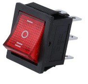 SteamVac Rocker Switch 6 Pin