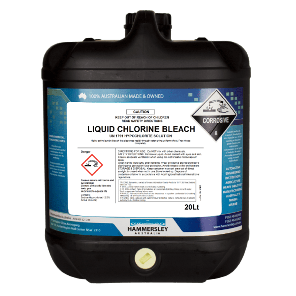 Hammersley Liquid Chlorine Bleach 5L