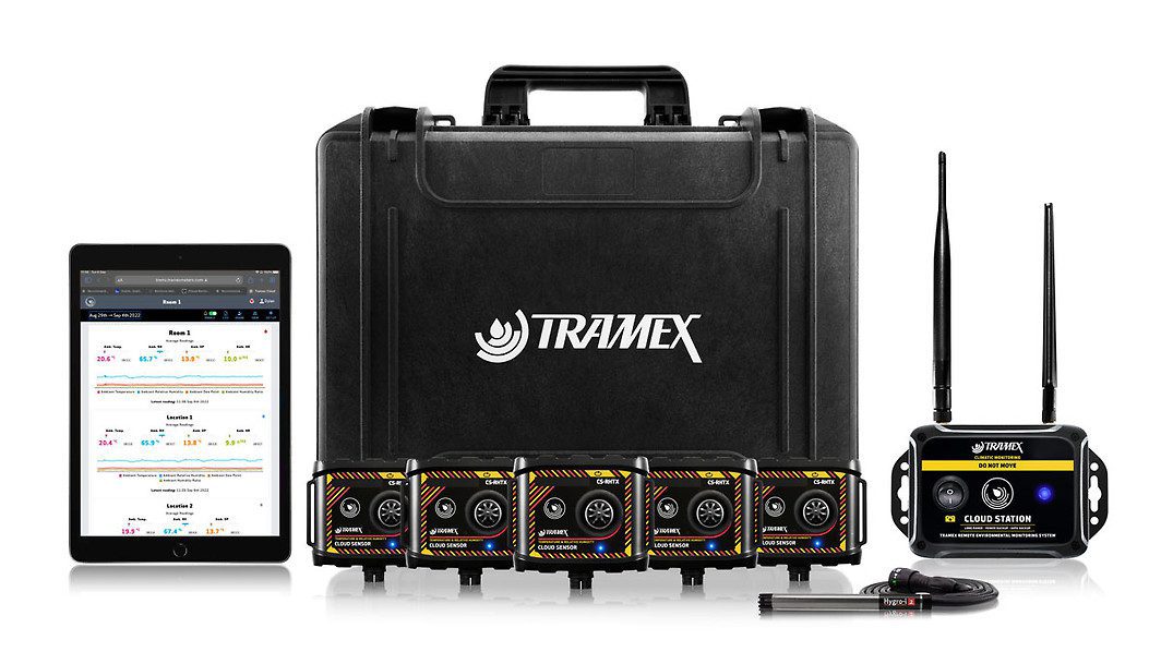 Tramex TREMS-2 Remote Environmental Monitoring System 2 Sensor Cloud Kit