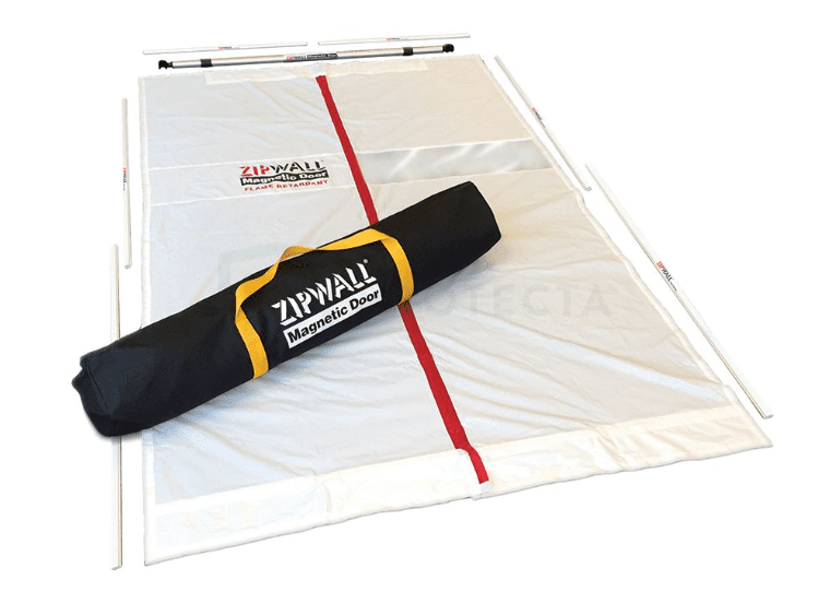 ZipWall Magnetic Dust Barrier Door Kit