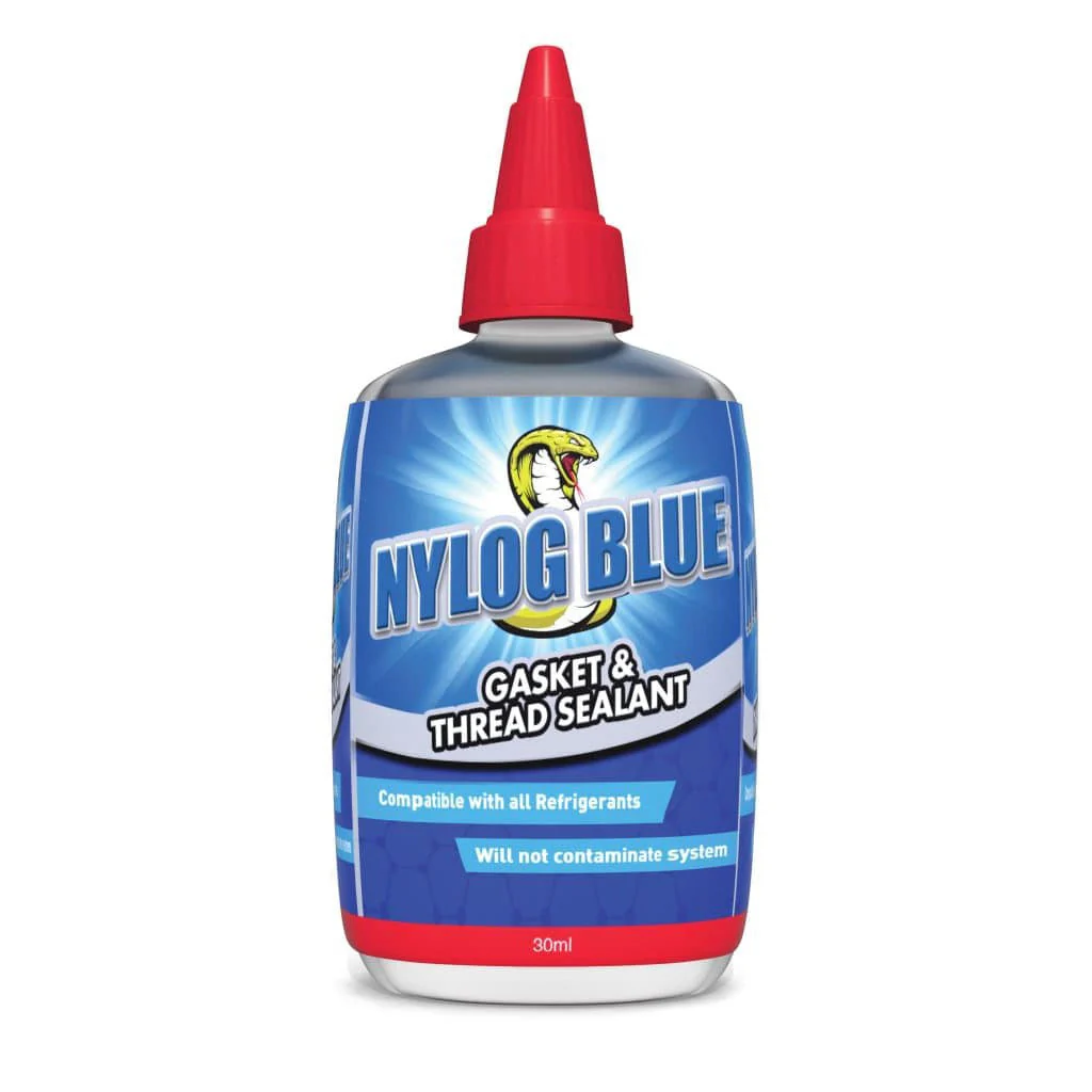 Viper Twin Pack Nylog Blue Synthetic Refrigerant Sealant Gaskets Threads 30 mL