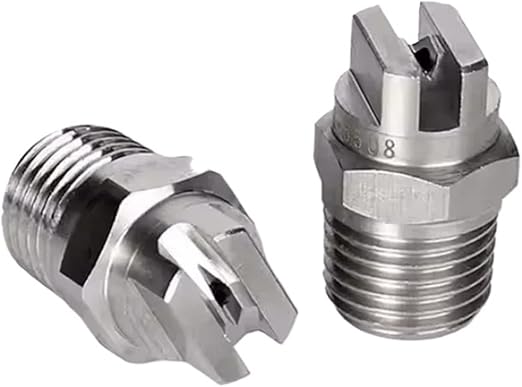 Solvion Spray Systems High Velocity Spray Nozzle HVV 95015 SS304 1/4 Inch Male NPT