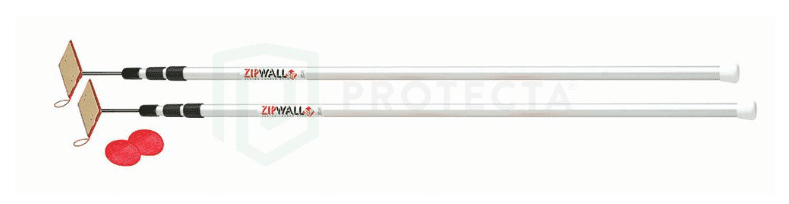 ZipWall Poles Â½ 2 Pack