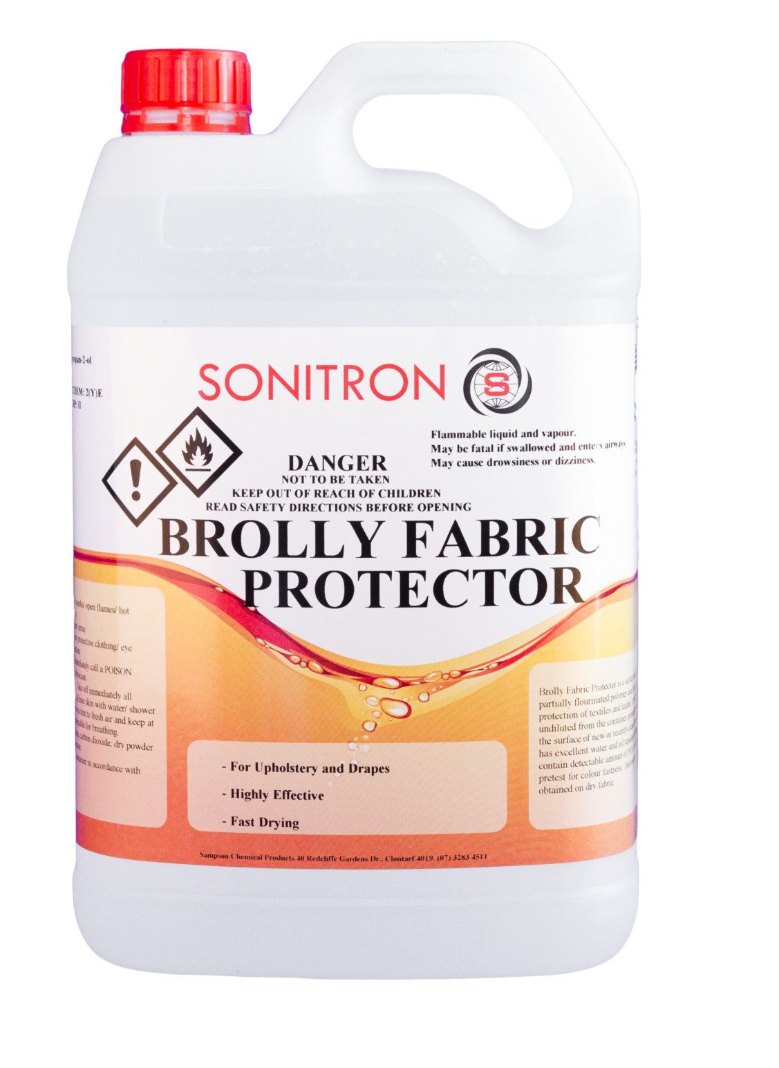 Sonitron Brolly Fabric & Leather Protector RTU SB