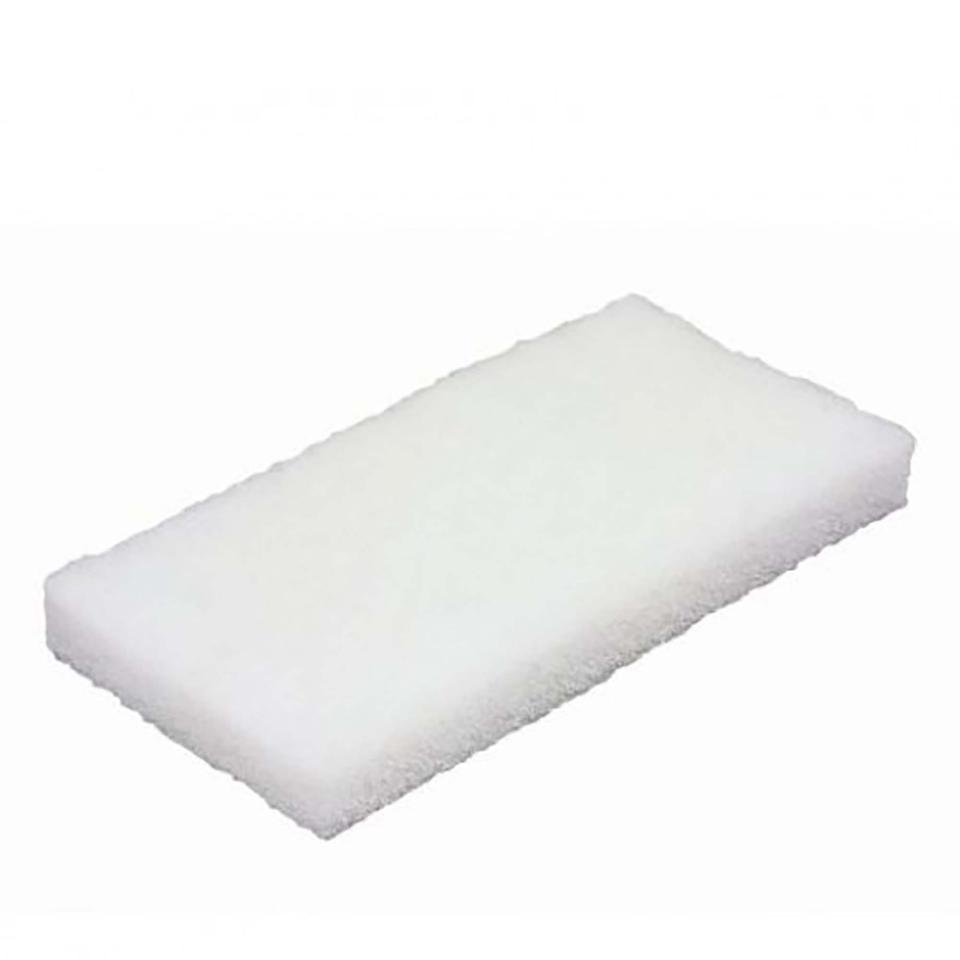 Oates Eager Beaver Floor Pad White - Non-abrasive Polishing Pad